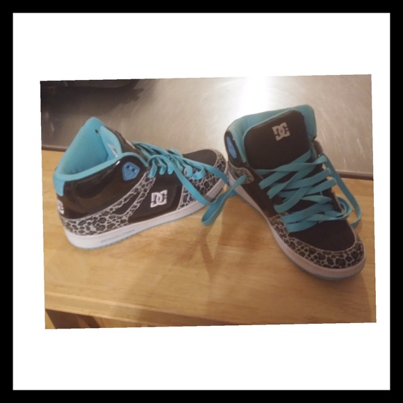 dc leopard print shoes